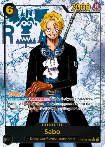 Sabo OP13-120 · Parallel $22.25