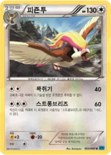 Front of 피죤투 63, 와일드 블레이즈 Korean