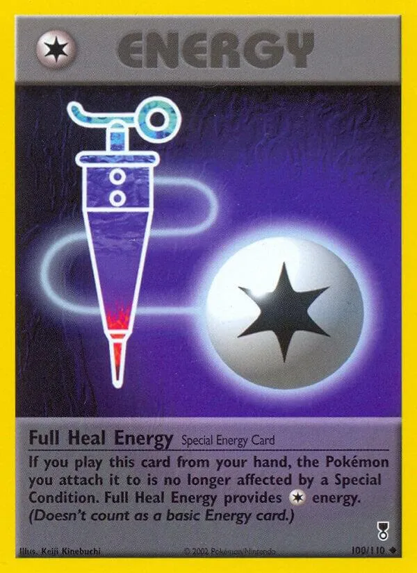 Legendary Collection 英語版 Full Heal Energy 100 カード表面