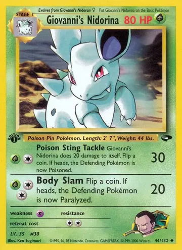 Giovanni's Nidorina 44 ₩2,708