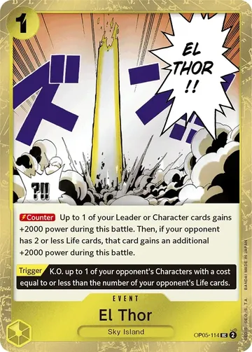 El Thor OP05-114 · 패럴렐 2 ₩2,925