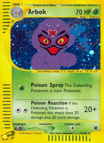Arbok 3 $124.99
