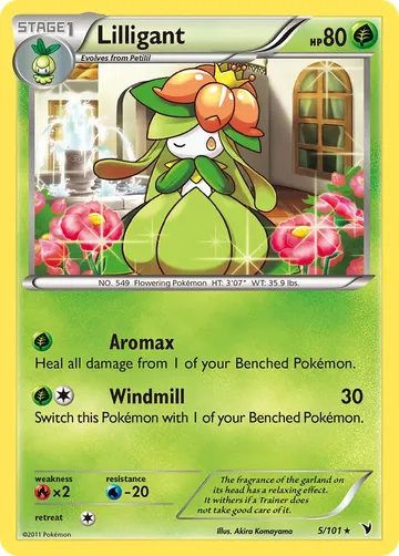 Lilligant 5 $2.40