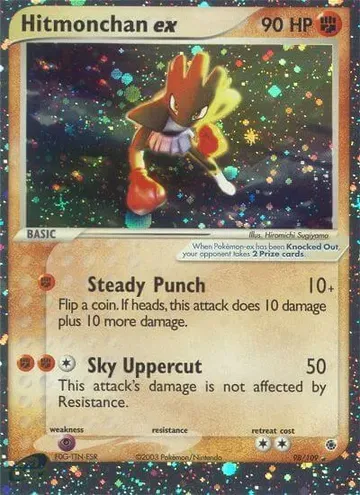 Hitmonchan ex 98 $125.32
