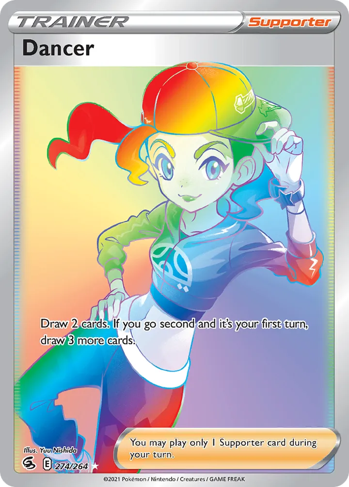 Front of Dancer 274, Sword & Shield—Fusion Strike English