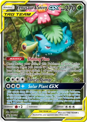 Venusaur & Snivy-GX SM229 $156.08