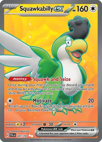 Squawkabilly ex 247 $1.62