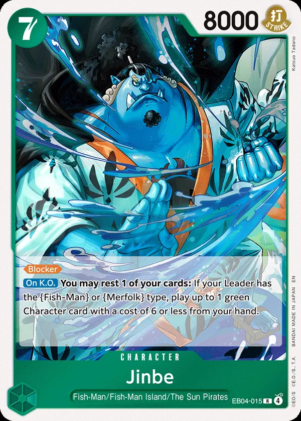 Egghead Crisis 영어판 Jinbe EB04-015 카드 앞면