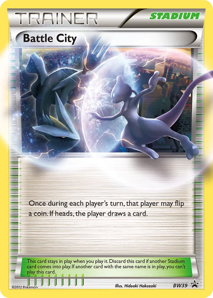 BW Black Star Promos 英語版 Battle City BW39 カード表面