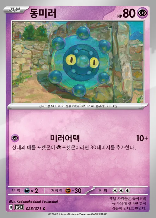 Front of 동미러 28, 와일드포스 Korean