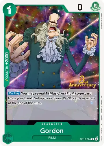 Gordon OP13-024 · Anniversary $0.45