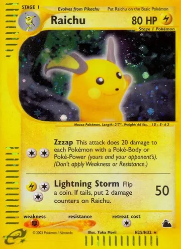 Raichu H25 $252.10