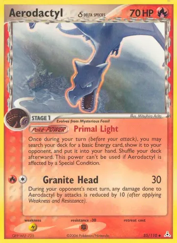 Aerodactyl δ 35 ₩13,539