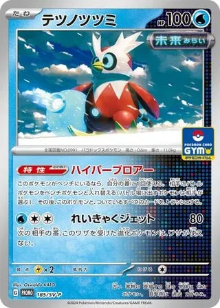 Front of Iron Bundle 185, SV-Pプロモーションカード Japanese