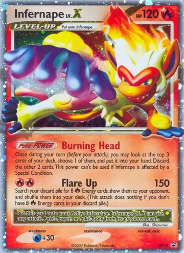 Infernape LV.X DP10 ¥16,881