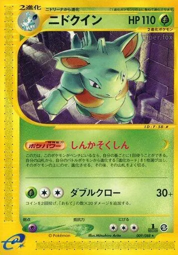 Front of Nidoqueen 9, 神秘なる山 Japanese