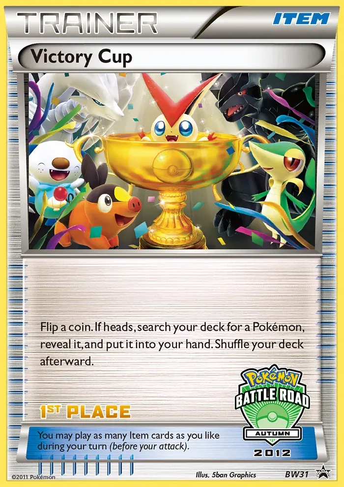 BW Black Star Promos 英語版 Victory Cup BW31 カード表面