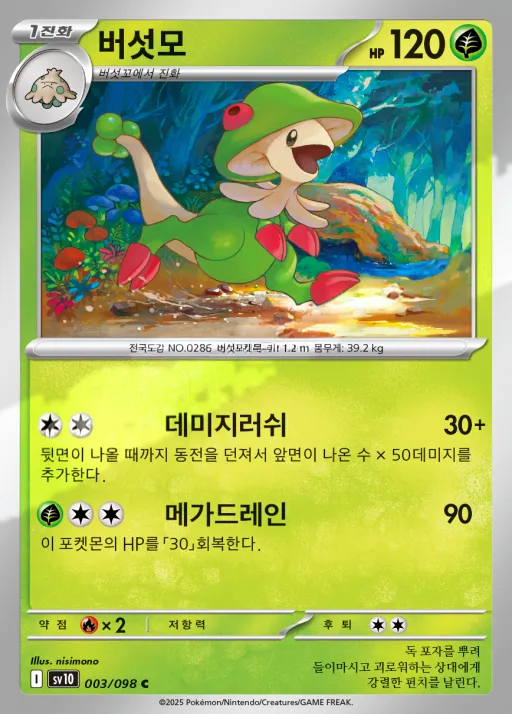 Front of 버섯모 3, 로켓단의 영광 Korean
