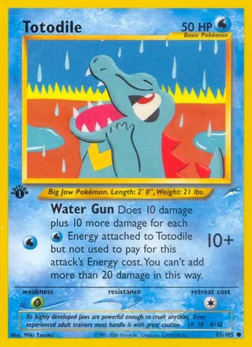Totodile 85 $6.13