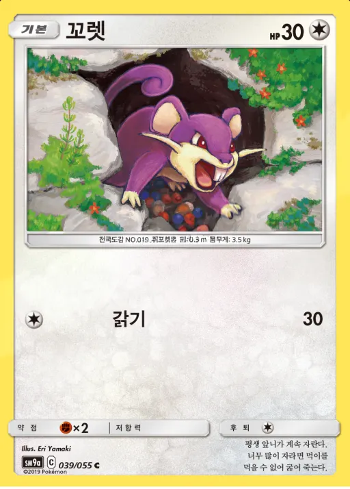 Front of 꼬렛 39, 나이트유니슨 Korean