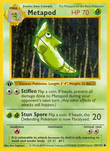 Metapod 54 ¥278