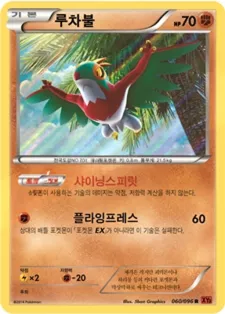 라이징피스트 한국판 루차불 60 카드 앞면
