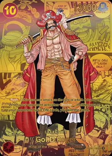 Gol.D.Roger OP09-118 · Parallel 2 $13,136.98
