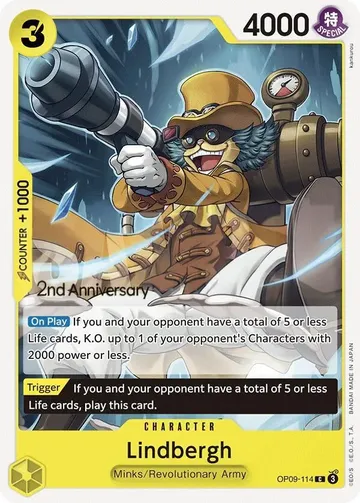 Lindbergh OP09-114 · Anniversary $0.43