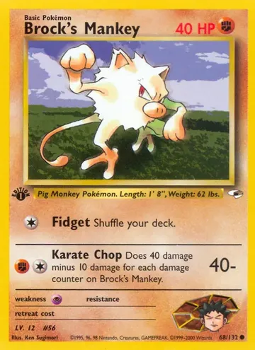 Brock's Mankey 68 ₩1,448