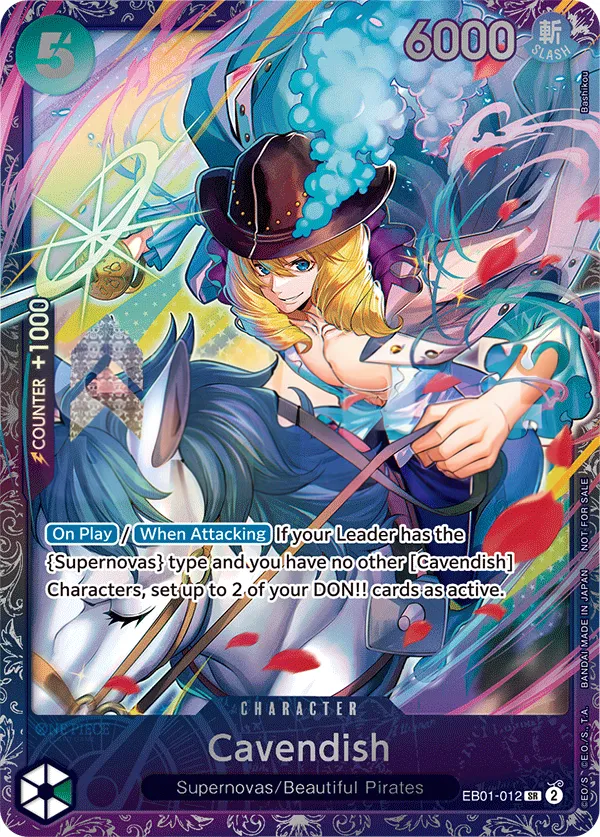 Memorial Collection 영어판 Cavendish EB01-012 · 패럴렐 3 카드 앞면