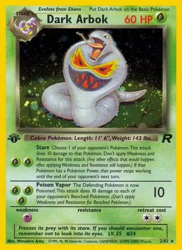 Dark Arbok 2 $16.92