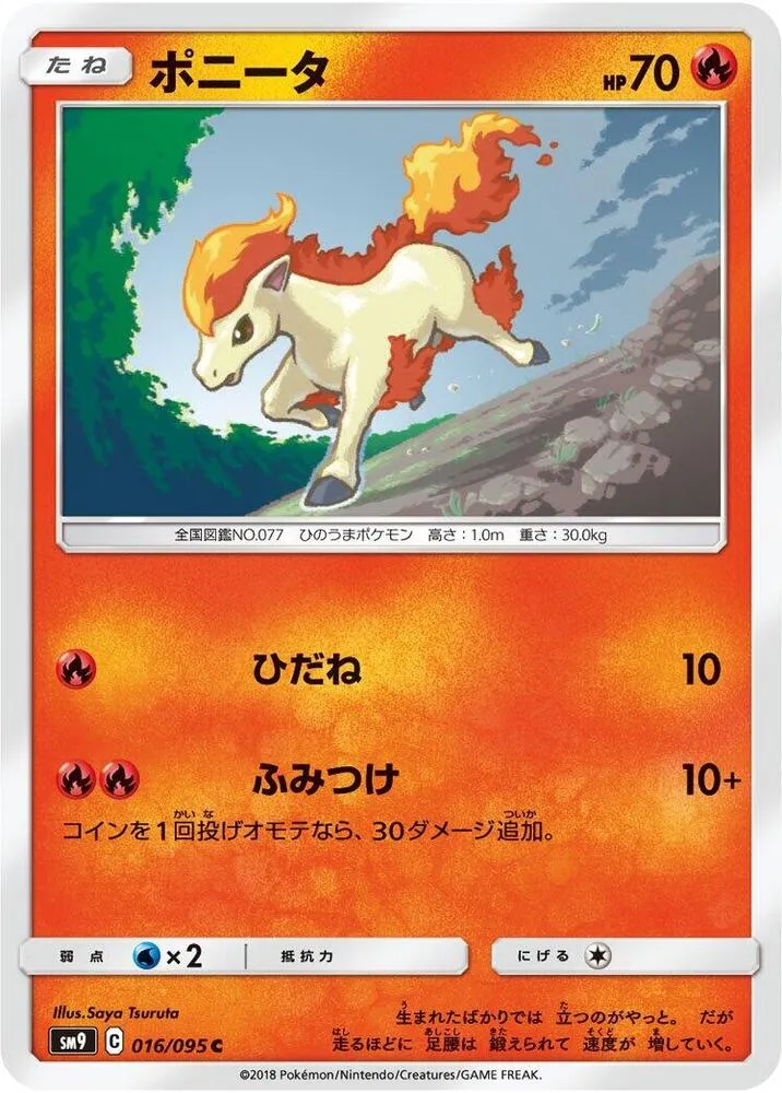 Front of Ponyta 16, タッグボルト Japanese