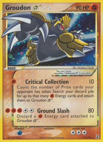 Groudon ★ 111 $2,339.99