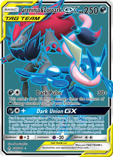 Greninja & Zoroark-GX 200 ¥10,888