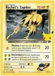 Rocket's Zapdos 15-132