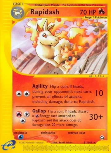 Rapidash 31 $25.32