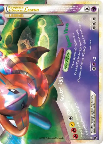 Rayquaza & Deoxys LEGEND 90 $599.99