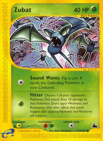 Zubat 117 $29.41