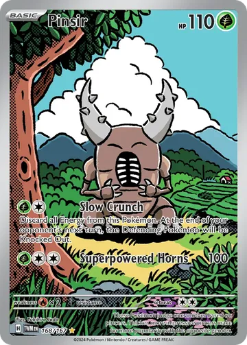 Pinsir 168 $13.19