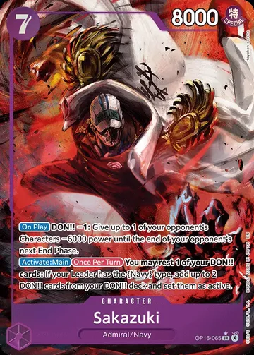 Sakazuki OP16-065 · Parallel $14.19