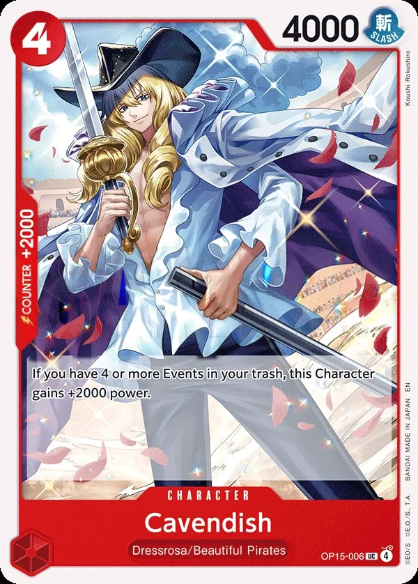 Adventure on Kami's Island 영어판 Cavendish OP15-006 카드 앞면