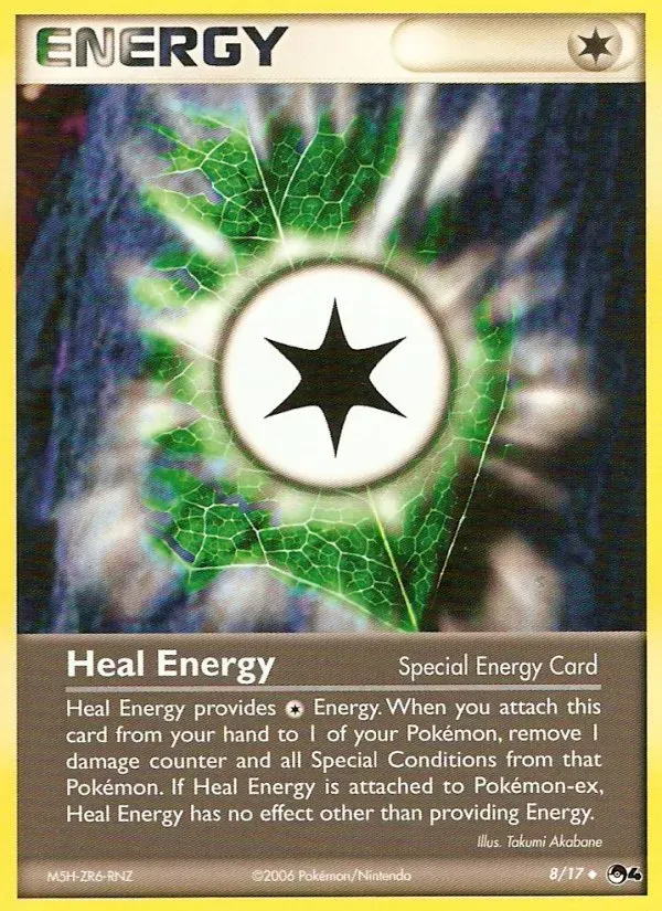 POP Series 4 英語版 Heal Energy 8 カード表面