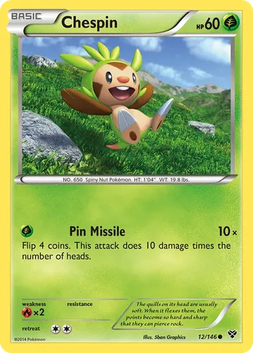 Chespin 12 ₩563