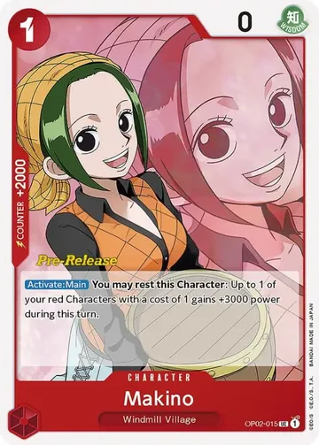 Makino OP02-015 · Pre-Release $3.29