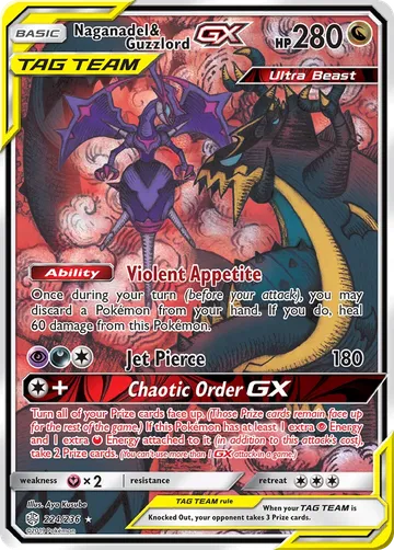 Naganadel & Guzzlord-GX 224 $103.88