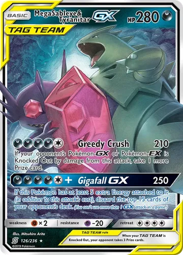 Mega Sableye & Tyranitar-GX 126 ¥7,211