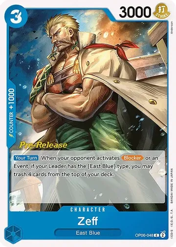 Zeff OP06-048 · 세트 출시 행사 ₩4,062