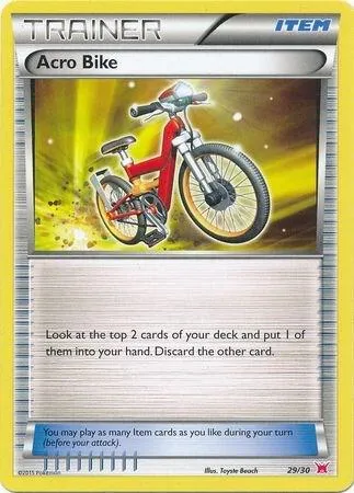 XY Trainer Kit: Latias & Latios 영어판 Acro Bike (#29 Latias) 29 카드 앞면