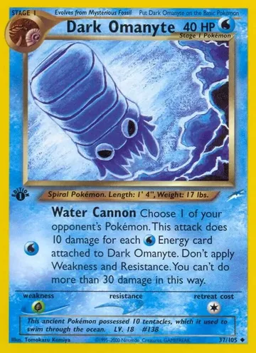 Dark Omanyte 37 $8.82