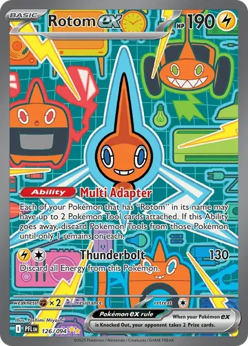 Rotom ex 126 $11.33